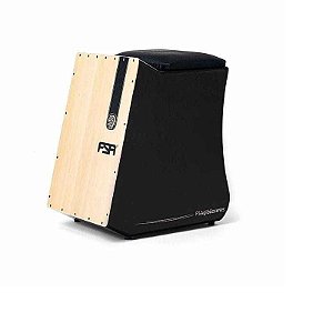 Cajon FSA Gibão Preto Assento Estofado Captação Dupla FGB6501