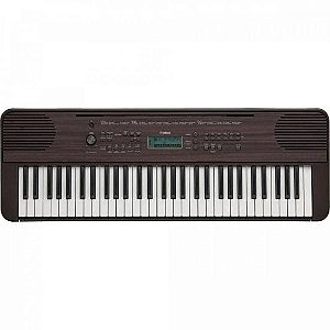 Teclado Yamaha PSR-E360 Dark Walnut 61 Teclas Sensitivas