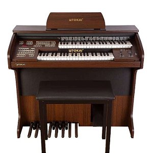 Órgão Eletrônico Tokai D2 Marrom - 88 Teclas