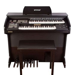 Órgão Eletrônico Tokai D2 Preto - 88 Teclas