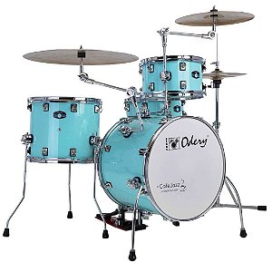 Bateria Acústica Odery CaféJazz ShellPack 16" - Surf Green