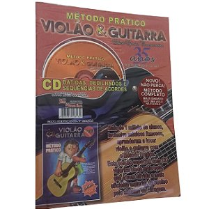 Método Prático Violão e Guitarra Edição Especial 35 Anos