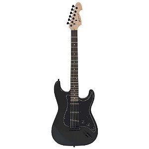 Guitarra Elétrica Stratocaster Michael Standard Metallic All Black - GM217N MBA