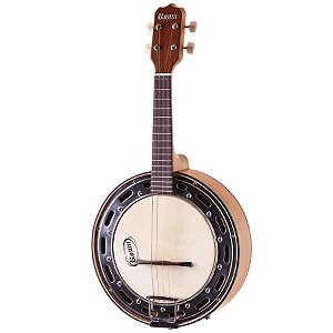 Banjo Rozini Elétrico RJ-14 Natural Fosco Caixa Larga