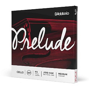 Encordoamento Violoncelo Média D Addario Prelude J1010 4/4M