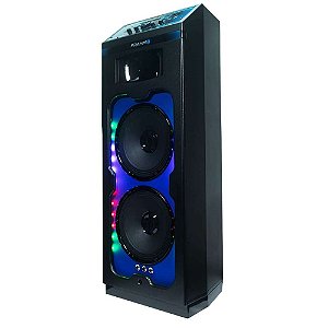 Caixa de Som Bluetooth Frahm Torre Effect 1200 com Máquina de Fumaça