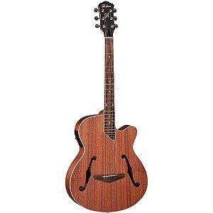 Violão Eletroacústico HOFMA HMF240 Natural Vintage - Cordas de Aço - Tarraxas Cromadas - 20 Trastes