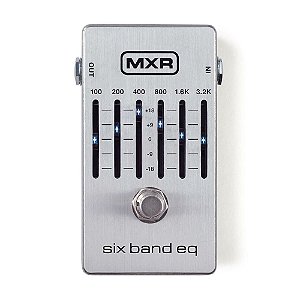 Pedal Mxr Six Band Eq Prata M109s Dunlop