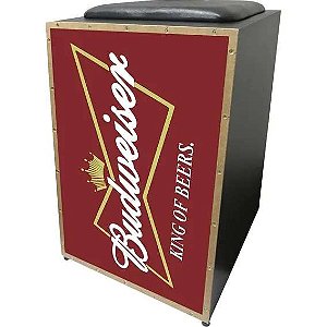 Cajon Acústico Inclinado Jaguar CJ1000 K2 Budweiser