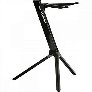 Suporte para Teclado, Mesa de Som, Notebook em Alumínio Compact Preto STAY