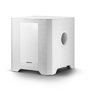 Subwoofer Ativo RD SW12 Branco Frahm - 300W RMS - Alto-Falante 12 Polegadas