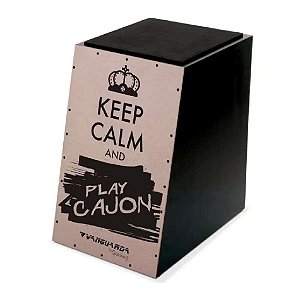 Cajon Acústico Vanguarda Spanking Keep Calm