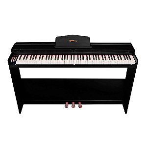 Piano Digital Waldman Legato DPLG-88 Preto 88 Teclas