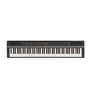 Piano Yamaha P-125A Preto 88 teclas - com Fonte 110/220V