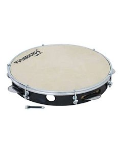 Pandeiro Spanking Pele Couro 10 Polegadas
