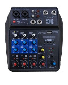 Mesa de Som Compacta Solus Click-4