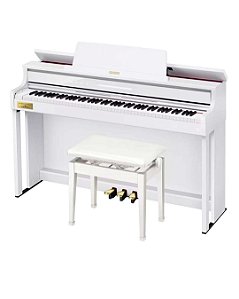 Piano Digital Casio Celviano AP-750 Branco - 88 Teclas + Banqueta