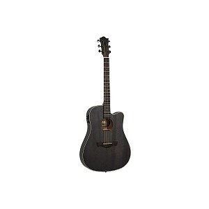 Violão Tagima Folk Slim Cutaway TBW-400 Aço Okoume Preto