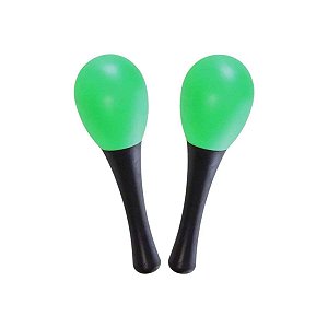 Maracas Infantis Verde Em ABS Par Liverpool