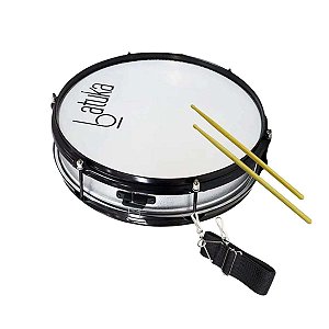 Caixa Repique Luen Batuka 6x14 com Talabarte e Baqueta