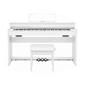 Piano Digital Casio Celviano AP-S450 Branco 88 Teclas Com Estante + Banqueta