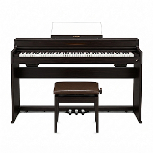 Piano Digital Casio Celviano AP-S450 Marrom 88 Teclas Com Estante + Banqueta