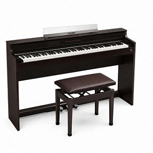 Piano Digital Casio Celviano AP-S450 Marrom 88 Teclas Com Estante + Banqueta