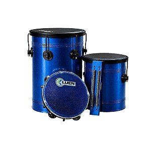 Kit Percussão Pagode Luen Sambatuk Azul