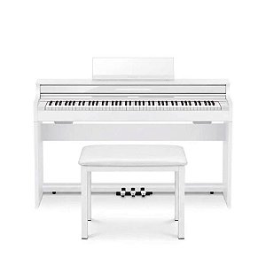 Piano Digital Casio Celviano AP-450 Branco com 88 Teclas Com Banqueta Casio