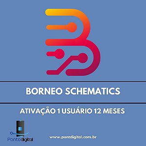 Borneo Schematics - Licença de 1 ano e 1 usuario