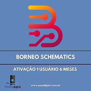 Borneo Schematics -Licença de 6 meses para 1 usuario