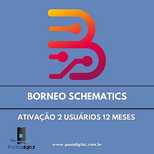 Borneo Schematics - Licença de 1 ano e 2 usuarios