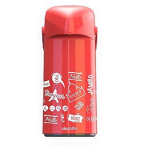 Garrafa Térmica Aladdin Massima Hello 1,8 Litros de Pressão