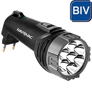 Lanterna Recarregável 7 LEDs Bivolt Tática Rayovac