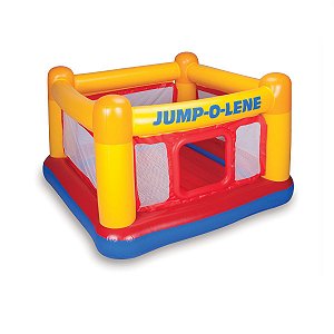 Pula Pula Inflável Infantil Playhouse Jump-O-Lene Intex