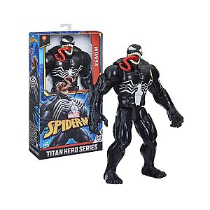 Boneco Venom Titan Hero Deluxe Marvel Homem Aranha Hasbro