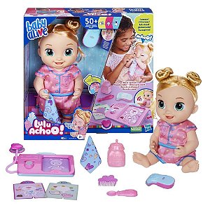 Boneca Baby Alive Lulu Achoo Interativa Hasbro Brinquedo
