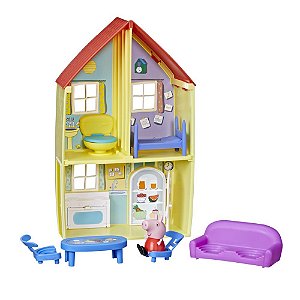 Peppa Pig Casinha de Brinquedo Infantil + Acessórios Hasbro