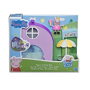 Peppa Pig Sorveteria Brinquedo Infantil Hasbro 6 Peças