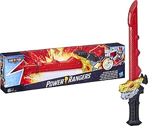 Espada Power Rangers Dino Fury Sabre Vermelho Hasbro F2999