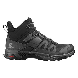 Bota de Trilha Masculina Salomon X Ultra 4 Mid GTX Gore-Tex Preto