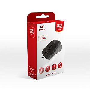 MOUSE C3TECH MS20BK PRETO USB