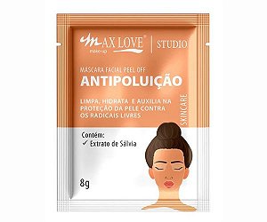 MÁSCARA FACIAL ANTIPOLUIÇÃO 8G MAX LOVE