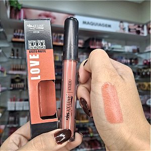 BATOM LÍQUIDO NUDE 24H COR 318 4ML MAX LOVE