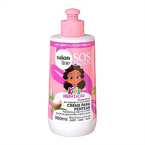 CREME PARA PENTEAR S.O.S CACHOS KIDS 300ML SALON LINE