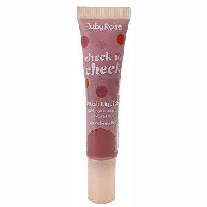 BLUSH LÍQUIDO CHEEK TO CHEEK  STRAWBERRY PIE HB-6116 RUBY ROSE