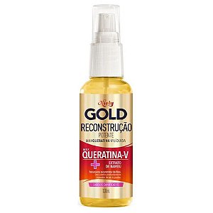 MAX QUERATINA-V LÍQUIDA RECONSTRUÇÃO 120ML NIELY GOLD