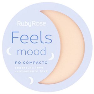 PÓ COMPACTO FEELS MOOD PC 03 HB-7232 RUBY ROSE
