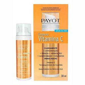 SÉRUM FACIAL ANTISSINAIS  OIL FREE COMPLEXO VITAMINA C 30ML PAYOT