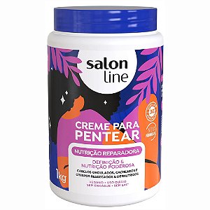 CREME PARA PENTEAR NUTRIÇÃO REPARADORA 1KG 95087 SALON LINE
